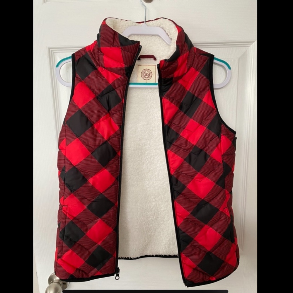 Buffalo Plaid Vest